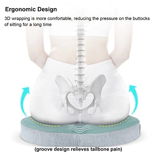 SPEEDWOW Hemorrhoid Donut Pillow, Ergonomic Design Hemorrhoid Cushion