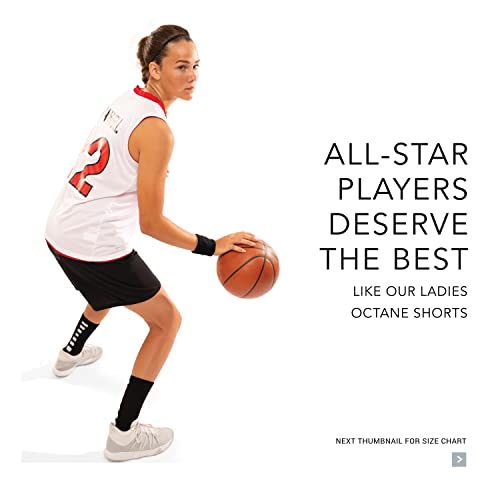 Augusta Sportswear Ladies' Octane Workout Shorts Inch Inseam