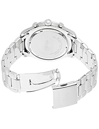 Seiko Regular spc123 44 mm plata pulsera de acero y Caso hardlex (utiliza solo para Seiko) de los hombres reloj