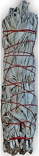 Single Large (8"9") White Sage Smudging Stick Sk White Sage Inc