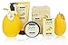 Deluxe Spa Basket. Premium Lemon Bath & Body Set by Pure