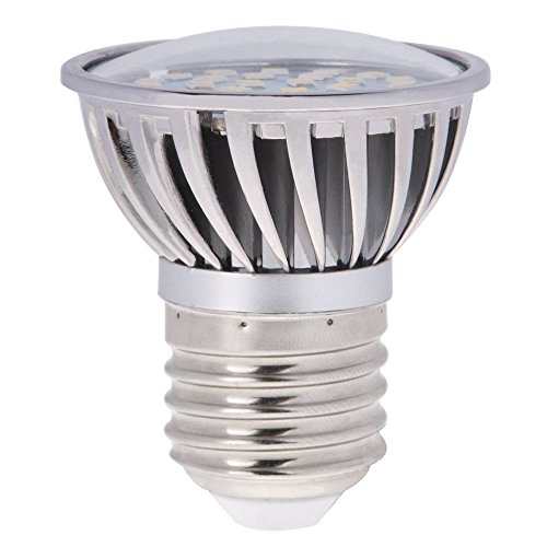 HERO-LED P16-DIM-24T-SN-DW Dimmable PAR16 E26/E27 Short Neck 120V LED Halogen Replacement Bulb, 120 Degree Wide Beam Floodlight, 4.8W, 50W Equivalent, Daylight White 5000K, 5-Pack