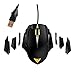GAMDIAS Erebos Laser MOBA Gaming Mouse with 8200 DPI, Adjustable Side Panels, 256K Built in Memory, OTF record, Weight System & 7 Programmable Buttons(GMS7510)