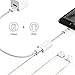Lightning Cable Splitter,iphone Dual Charger And Headphone jack,iphone Charger Splitter,[2018UPGRADED],KXFTOP,iPhone7/8/X Adapter Splitter,Dual Lightning,iphone Dongle Splitter