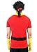 Beauty & The Beast Gaston Shirt Gloves and Wig - Women & Mens Halloween Costumes