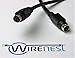 Wirenest 25ft VISCA PTZ Daisy Chain Camera Control Cable for Sony EVI/BRC/SRG Series RS232 8 Pin Mini DIN to 8 Pin Mini DIN Serial