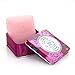 La Chatelaine Shea & Cherry Hand Cream & Soap Gift Set Tin | Made in France | Organic Shea Butter, Calendula, and Argan Oil | 2 x 3.5 oz. Triple Milled Soaps and 2 x 1 fl. oz. Hand Creams