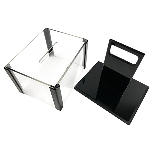 Yuanhe 600 Chip Clear Acrylic Poker Chip CarrierIncludes 6 Chip Racks