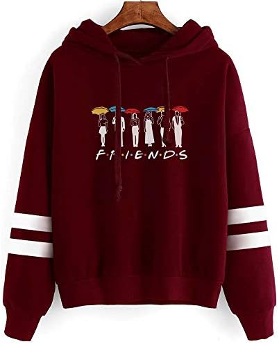 Fashion Friend Sweatshirt Hoodie Friend TV Show Merchandise Women Graphic Hoodies Pullover Funny Hooded Sweater Tops Clothes