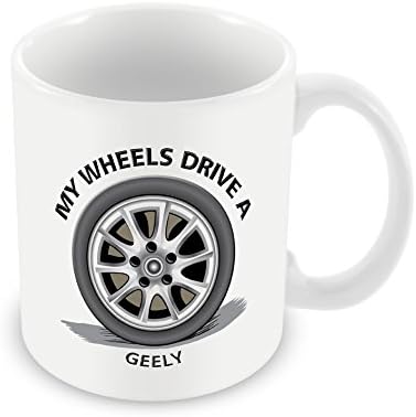 Car Mug with My Wheels Drive A Geely