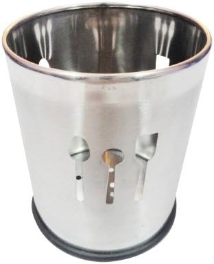 Stainless Steel Utensil Organizer Caddy - Organize Your Silverware, Cutlery, Cooking Utensils and Gadgets With a Large Commercial Restaurant Quality Flatware Caddy Holder