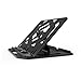 Notebook Holder Stand, Laptop Stand, Portable Laptop Stand Compatible for 15-17 inch Laptops (Black)thumb 1