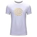 Versace Gold Logo For 2016 Men Printed Short Sleeve Tee T-shirt