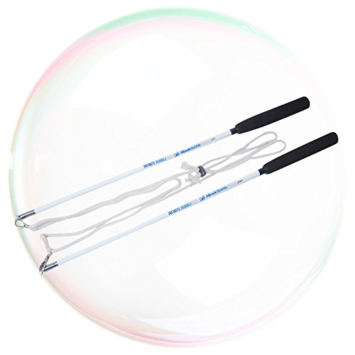 1ST EVER EXTENDABLE Infinite Bubble Rod Wands Set SUPER STRO