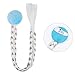 Ice Princess Elsa Accessories Set with Gloves, Crown, Hair piece and Wand by URAQT
