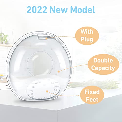 Breast Shells & Milk Collector Catcher for Breastfeeding 4 Pack, New