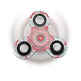 Vovomay New Hand Spinner Fidget EDC Finger Spinner Toy For Helps Focus, Stress, Anxiety Adult Children (Color T)