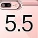 iPhone 8 Plus Case, iVAPO iPhone 7 Plus Case Crystal Series Transparent Clear iPhone 8 Plus Cover Soft TPU Protective Cover Shock-Proof Case for Apple iPhone 8 Plus 5.5 inch Pink