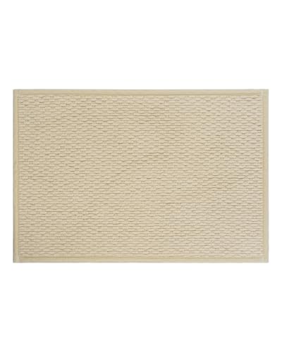 Photo 1 of YOULTTAN Chenille Bath Mat 24"x16", Extra-Soft, Absorbent, Non-Slip, Machine Washable, Soft Plush Bathroom Rug, Perfect for Home Spa Experience - Elegant Yellow