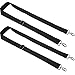 TecUnite 2 Pack Universal Replacement Shoulder Strap Adjustable Bag Belt for Luggage Case