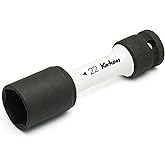 Ko-ken 14145PM.110-22 1/2 Sq. Dr. Wheel Nut Socket 22mm Thin Walled 110mm | 1/2 Sq. Dr. extra thin wall wheel nut socket, 22mm size, 110mm length, color coded with protector for safe use.