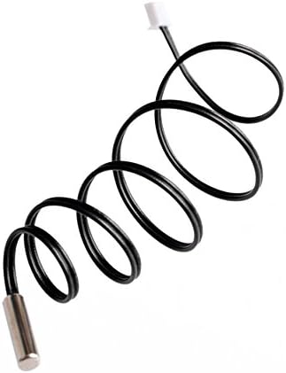 10pcs/lot50cm NTC Thermistor Temperature Sensor Waterproof Probe Wire 10K 1% 3950 W1209 W1401 cable