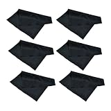 6 Pack Progo Microfiber Cleaning Cloth - For iPhone, Tablets, Lenses, TV and Laptop Screen, Watch, Silverware, Glasses and Other Delicate Surfaces.