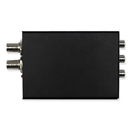 Wiistar AV CVBS TO 3G-SDI Audio Video Converter Support 1080P for CRT HDTV to Camera