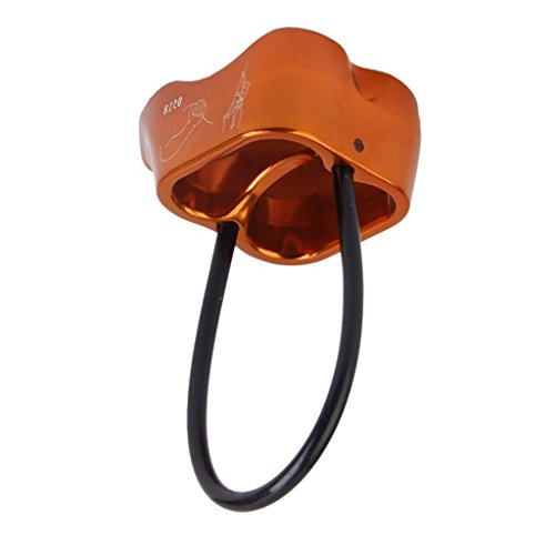sea-junop Mountaineering Outdoor Climbing ATC Belay Device 8-13mm 25KN