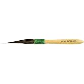 Andrew Mack Size 000 The Xcaliber Striper Brush Series 1 1/2" Short Blue Squirrel Hair Creates Greater Control for Intricate Designs