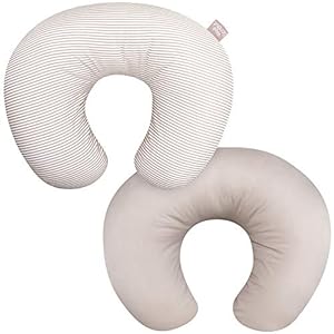 WeeSprout Nursing Pillow Cover for Baby Boys/Girls | Fits Boppy Original Pillow | 100% Organic Cotton | Two-Sided Design…