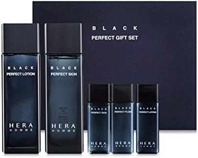 Heraom Black Perfect Skin Lotion Set Men’s Cosmetics Korean Cosmetics, Hera Homme Black Perfect Skin Lotion Set Men’s Cosmetics Korean Cosmetics [Parallel Import]