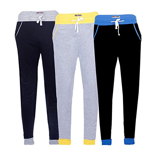 men's cotton track pants combo offer