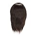 Hairingrid Male Mannequin Head 100% Human Hair Hairdresser Cosmetology Mannequin Manikin Training Head Hair and Free Clamp Holder (R72002LB0208H)