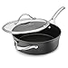 Calphalon Contemporary Hard-Anodized Aluminum Nonstick Cookware, Saute Pan, 3-quart, Black