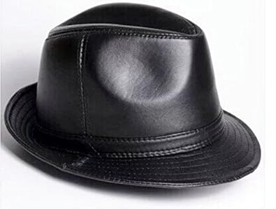 Amazon Co Jp 新品セレブレザー本革羊皮ラム中折れデカハット帽子
