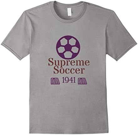Mens Supreme Soccer 1941 Shirt Small Slate