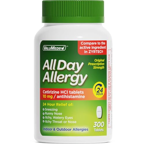 ValuMeds 24-hour Allergy Medicine Antihistamine