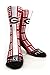 Rock 'Em Apparel University of Georgia UG Bulldogs Custom Athletic Crew Socks