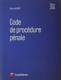 Code de procédure pénale 2015