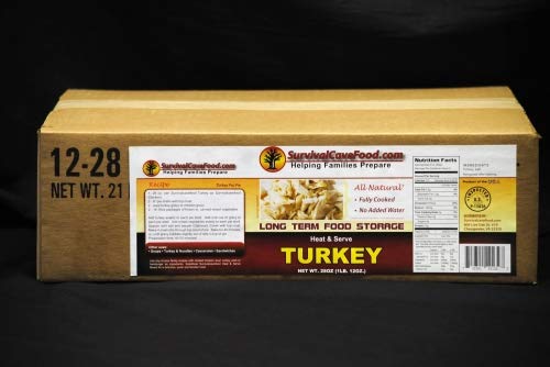 1 Case-Canned Meat (TURKEY) Long Term Food Storage-Survival Cave by Survival Cave [Foods] - Thumbnail 2