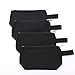 Augbunny 100% Cotton 16oz Heavy Duty Multi-purpose Canvas Zipper Cosmetics Makeup Travel Toiletry Organizing Pouch 4-pack
