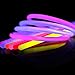Myamy Glow Sticks in Bulk 300 Count for Party and Halloween Favors - 8'' Glow in The Dark Lights Toys Great to Make Tons of Glow Necklaces and Glow Bracelets (3 Tubes of 100)