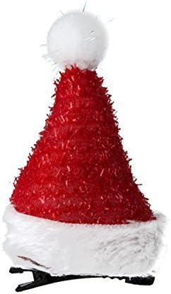 Santa Hat Holiday Hair Clip