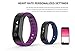 Fitness Tracker,URBST Wireless Activity Trackers Smart Bracelet with Heart Rate Monitors for IOS Android Activity Watch Wristband.