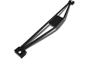 SR Performance Rear Shock Tower Brace in Black - Suspension Fits Ford Mustang 2005-2014