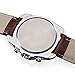 Soleasy New Men's Silver Case PU Leather Band Quartz Analog Wrist Watch WTH1009