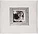 MBI Expressions 8 Inch by 8 Inch Postbound Album, Wedding White