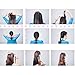 8Pcs Hair Braiding Tool Sponge Hair Braider Twist Styling Braid Tool Holder Clip DIY