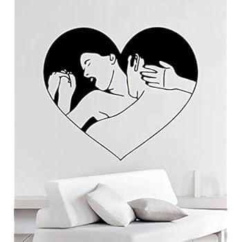 Amazon Com Love And Romantic Vinyl Wall Decals Very Hot